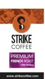 Strike Premium French Roast coffee beans bag