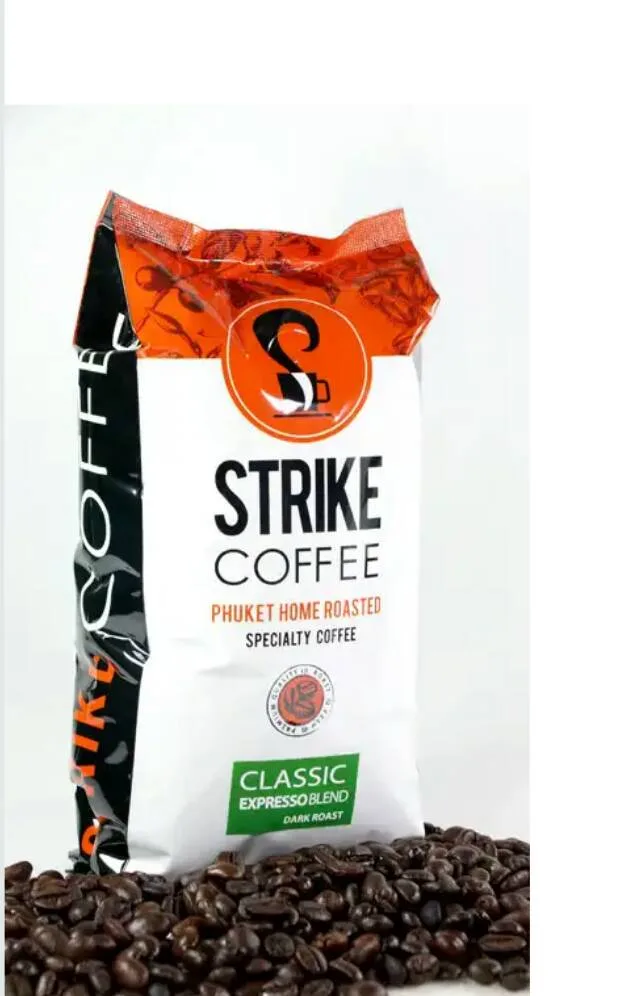Strike Classic Expresso Blend coffee beans bag